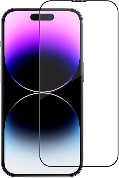 Schutzglas Mobile Origin Blueo Sapphire Displayschutzfolie für iPhone 14 Plus /iPhone 13 Pro Max mit Applikator ...