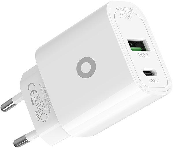 Wall Charger Mobile Origin PD20W Wall Charger MO12 1 USB-A + 1 USB-C ...
