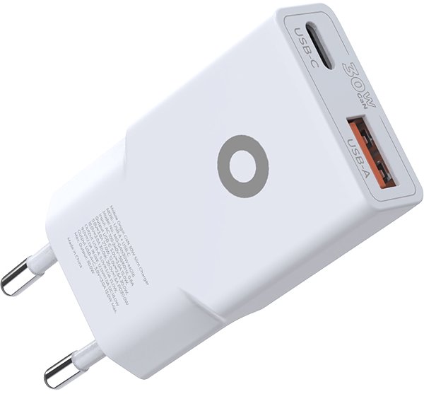 Wall Charger Mobile Origin GaN 30W Slim Charger TÜV MO16 - USB-A + USB-C ...