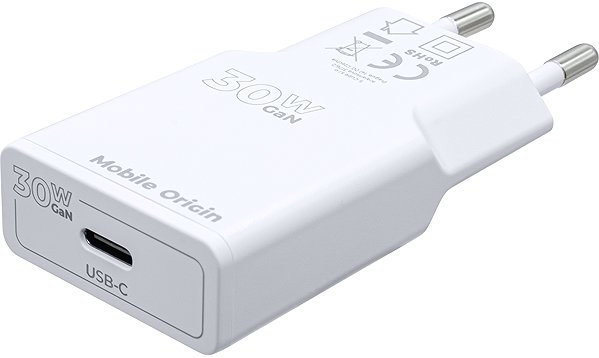 Wall Charger Mobile Origin GaN 30W Slim Charger TÜV MO17 - USB-C ...
