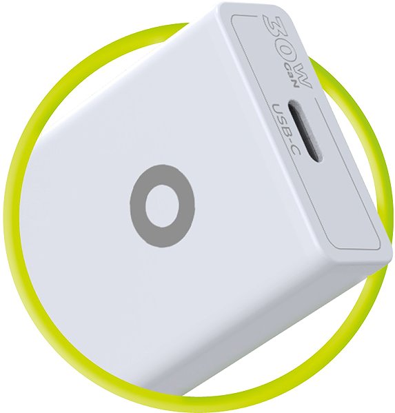 Töltő adapter Mobile Origin GaN 30W Slim Charger TÜV MO17, USB-C ...