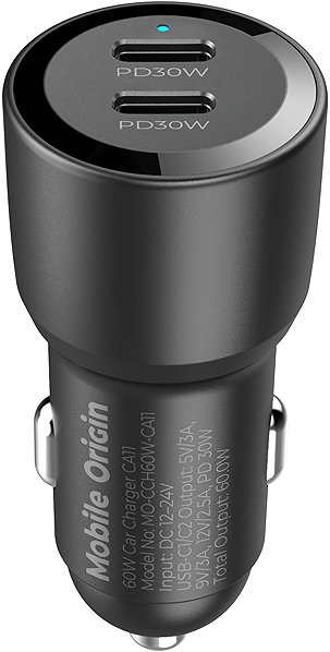Car Charger Mobile Origin Car Charger 60W 2 USB-C CA11 ...