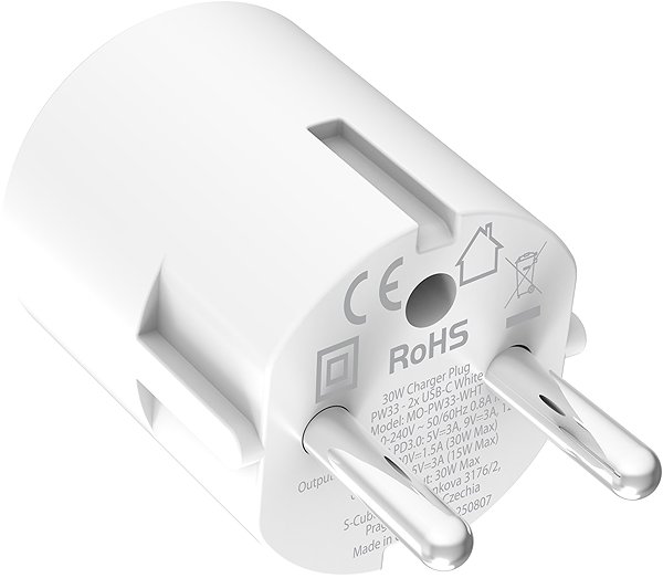 Netzladegerät Mobile Origin 30 W Charger Plug PW33 2x USB-C White ...