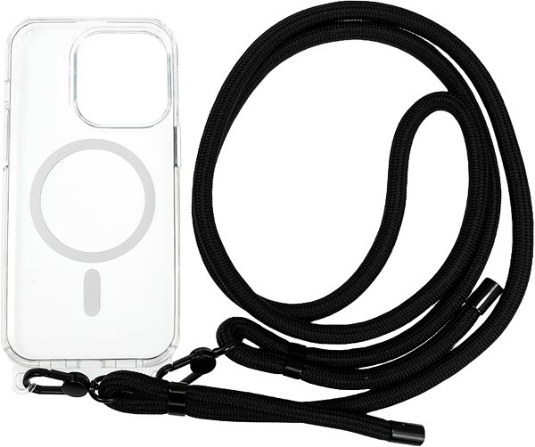 Kryt na mobil Mobile Origin Lanyard MagSafe Case Clear iPhone 14 Pro ...