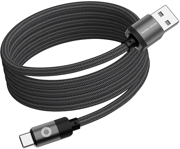 Data Cable Mobile Origin Magnetic Patented Original Cable USB-A to USB-C 1m, Black ...