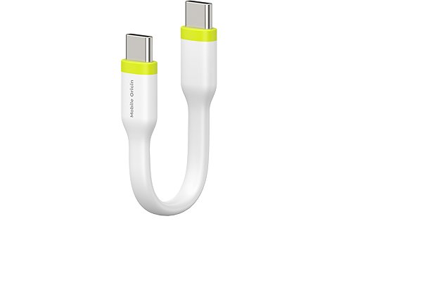 Data Cable Mobile Origin Compact Cable USB-C to USB-C White ...