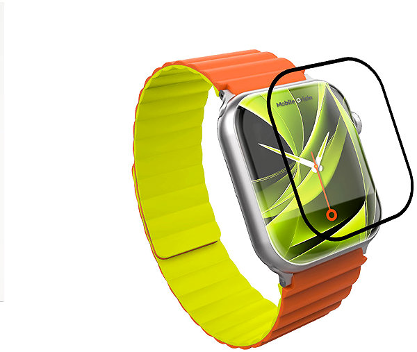 Schutzfolie Mobile Origin Screen Guard Hybrid Film Apple Watch 11/10 42 mm ...