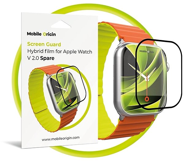 Ochranná fólie Mobile Origin Screen Guard Spare Hybrid Film Apple Watch 10 46mm ...