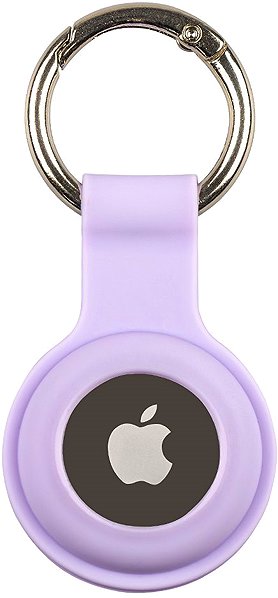 AirTag Key Ring Mobile Origin Airtag KeyChain, purple ...