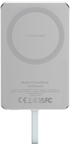 Power Bank Mobile Origin Blade PowerBank 3000mAh Silver ...