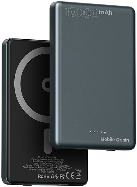 Power Bank Mobile Origin Powerbank Metal Slim 10000mAh PB1 ...