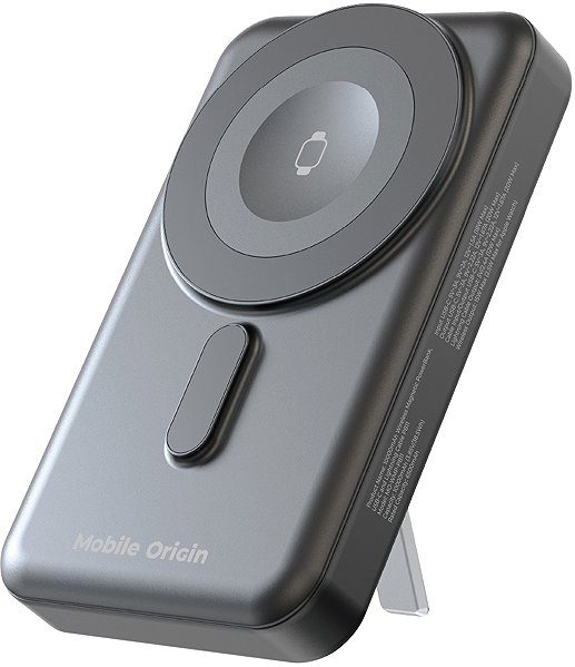 Power Bank Mobile Origin Wireless Magnetic PowerBank 10000mAh USB-C and Lightning Cable PB11 ...