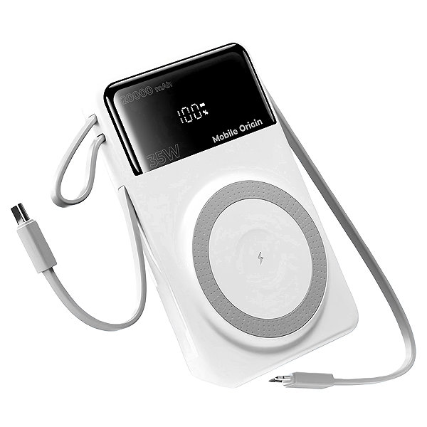 Power Bank Mobile Origin 35W PD 20000mAh Display PowerBank PB15 MagSafe Compatible ...