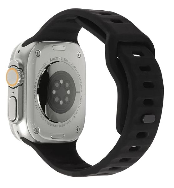 Remienok na hodinky Mobile Origin Strap Black Apple Watch 49 mm/45 mm/44 mm/42 mm ...