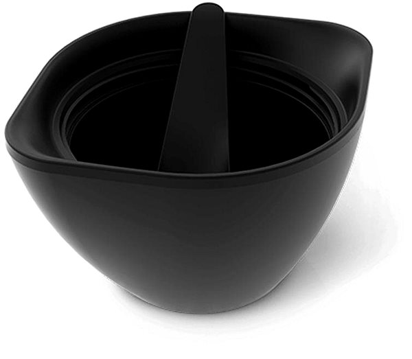 Snack Box MonBento Lib Black | black Lateral view