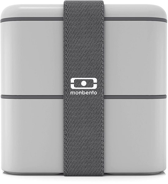 Snack Box MonBento Square | light grey Screen
