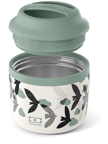 Snack Box MonBento Thermobox for snacks Element Birds Screen