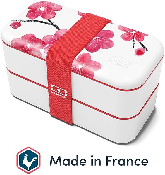 Snack Box MonBento Original Graphic | Blossom Lateral view