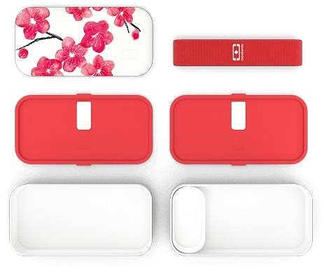 Snack Box MonBento Original Graphic | Blossom Package content