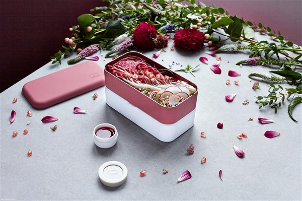 Snack Box MonBento Original Blush | burgundy Lifestyle