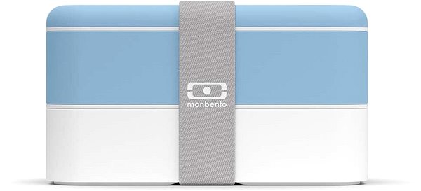 Snack Box MonBento Original Blue Crystal | light blue Screen