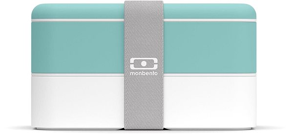 Snack Box MonBento Original Green Lagoon | turquoise Screen