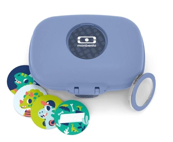 Lunch Box MonBento Gram Blue Infinity | purple Screen