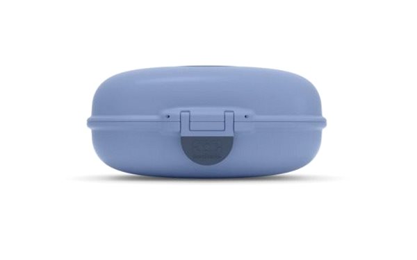 Lunch Box MonBento Gram Blue Infinity | purple Lateral view