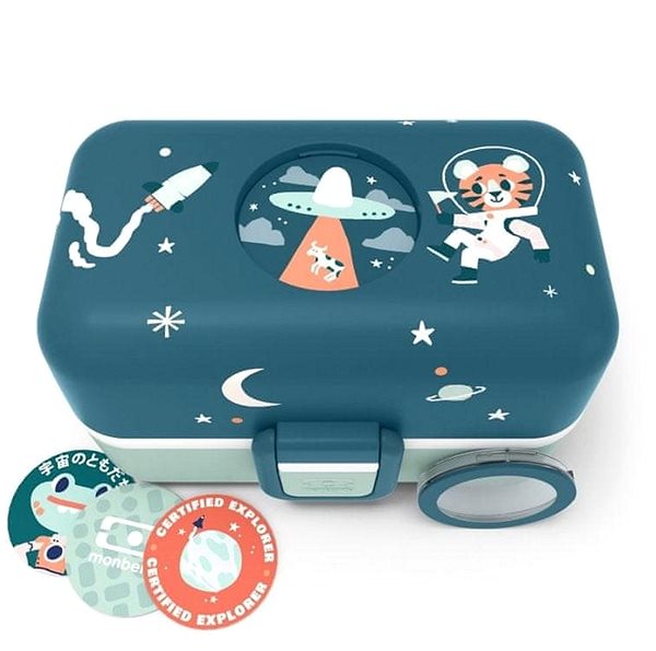 Snack Box MonBento Tresor Cosmic Blue | dark blue Screen