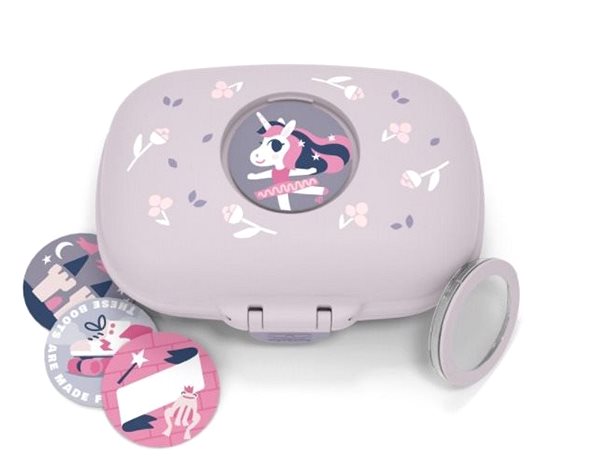 Snack Box MonBento Gram Purple Unicorn | light purple Screen