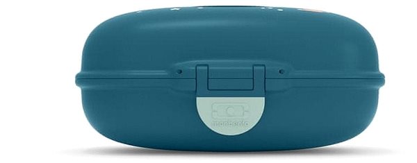 Snack Box MonBento Gram Blue Cosmic | dark blue Lateral view