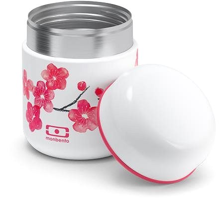 Snack Box MonBento Thermobox for snacks Capsule Blossom Lateral view