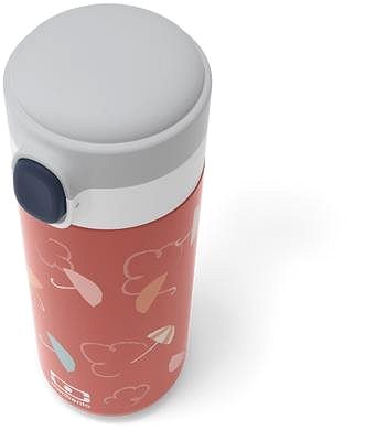 Thermal Mug MonBento Thermo mug Pop Umbrella, orange Lateral view