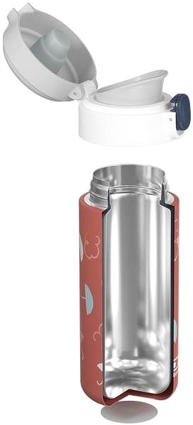 Thermal Mug MonBento Thermo mug Pop Umbrella, orange Features/technology