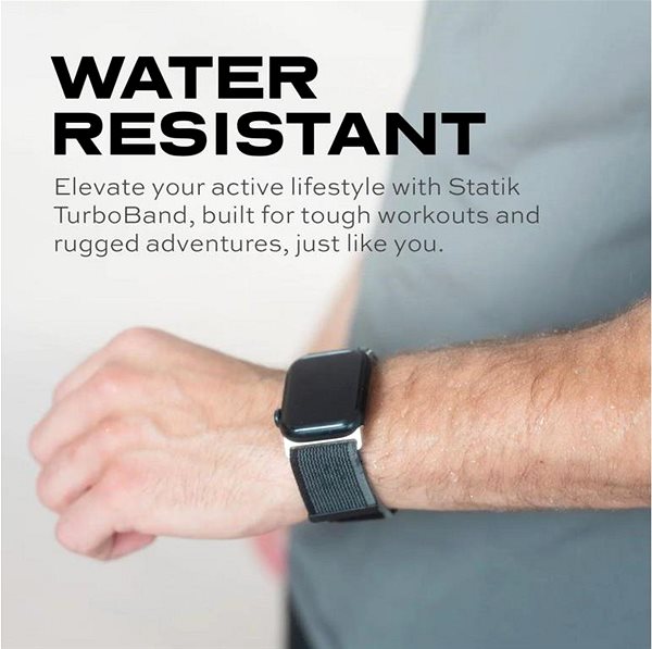 Remienok na hodinky Statik TURBOBAND™ na Apple Watch s veľkosťou 41 mm – 40 mm – 38 mm ...