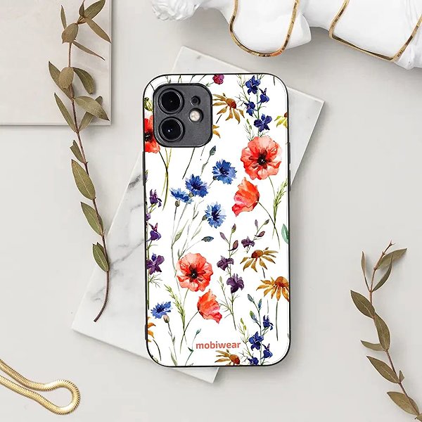 Telefon tok Mobiwear Glossy POCO X8 Pro fényes tok - G032G, mezei virágok ...