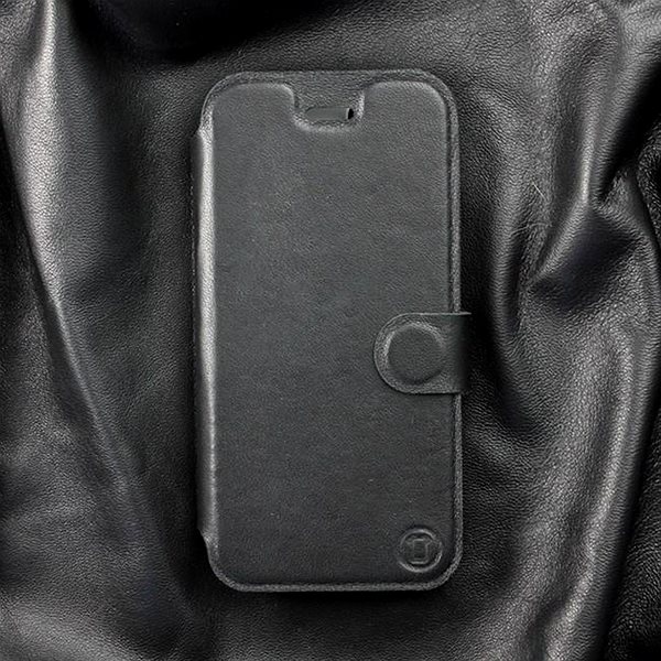 Puzdro na mobil Mobiwear kožené flip na Samsung Galaxy S23 - Čierne ...