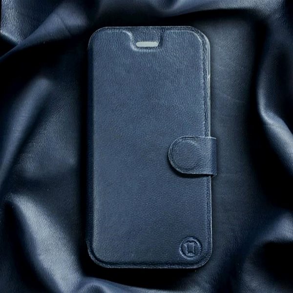 Puzdro na mobil Mobiwear kožené flip na Samsung Galaxy S23 – Modré ...