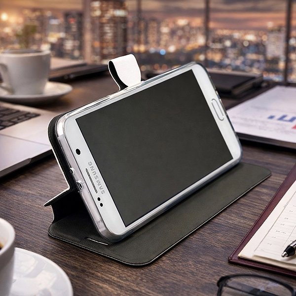 Mobiltelefon tok Mobiwear Flip Xiaomi Redmi Note 15 4G barna bőrtok ...