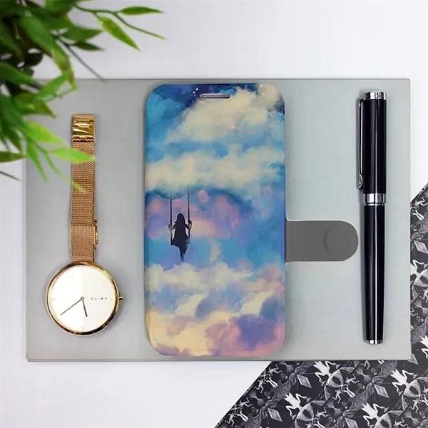 Mobiltelefon tok Mobiwear Apple iPhone 16 Pro flip tok - MR09S ...