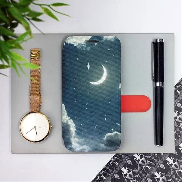 Mobiltelefon tok Mobiwear Xiaomi 14T flip tok - égbolt ...