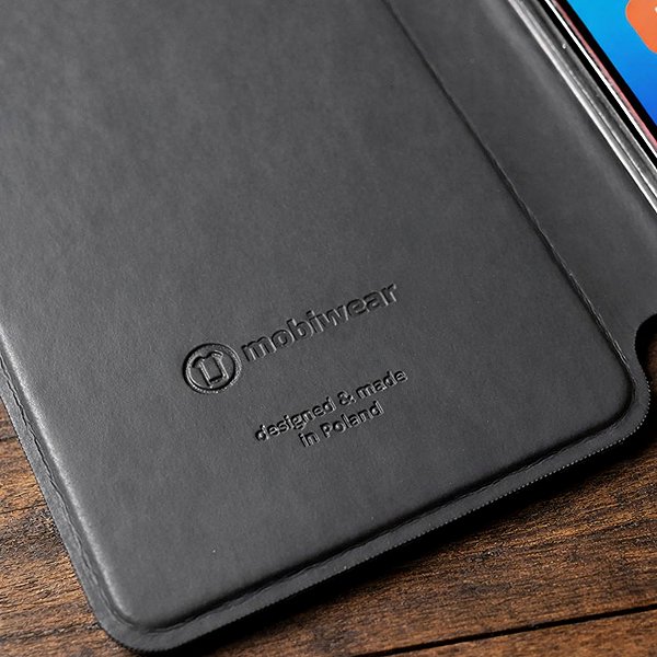 Mobiltelefon tok Mobiwear Vivo V70 flip tok - MX06S, virágok szürke alapon ...