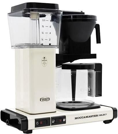 Prekvapkávací kávovar Moccamaster KBG 741 Select Off-White ...