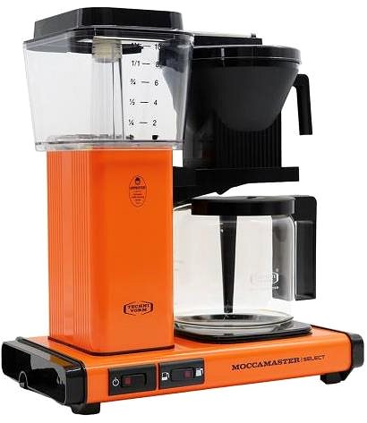 Prekvapkávací kávovar Moccamaster KBG 741 Select Orange ...