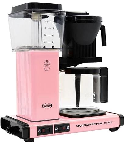 Prekvapkávací kávovar Moccamaster KBG 741 Select Pink ...