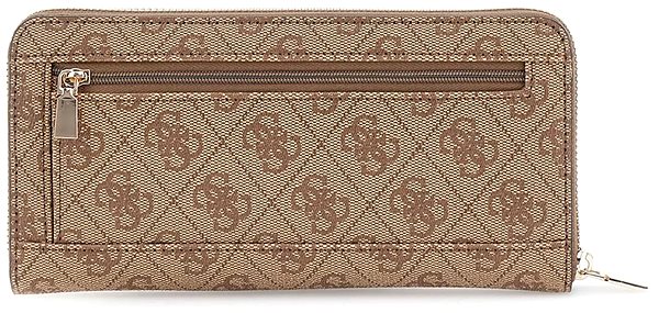 Pénztárca GUESS Laurel Large ll - Latte logóval ...