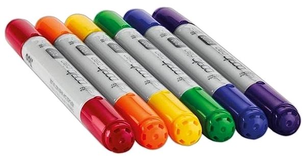 COPIC Ciao Double Sided Brush Chisel 6 pcs basic .
