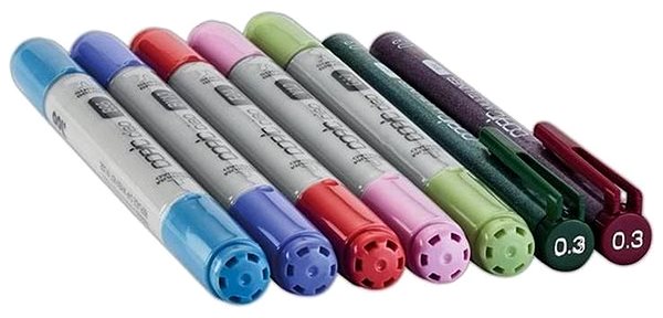 COPIC Ciao double-sided Brush Chisel 5+2 pcs Doodle Kit 