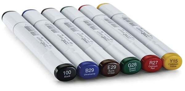 COPIC Sketch double-sided Brush Chisel 6 pcs basic 