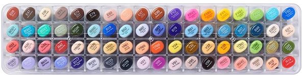 COPIC Sketch Double Sided Brush Chisel 72 pcs basic D .